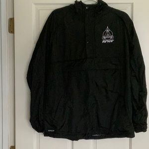Rip N Dip Skate Half Zip Rain Jacket